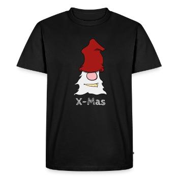Kids christmas gift - Men's Premium Organic T-Shirt - black - Front - Nico (187cm)