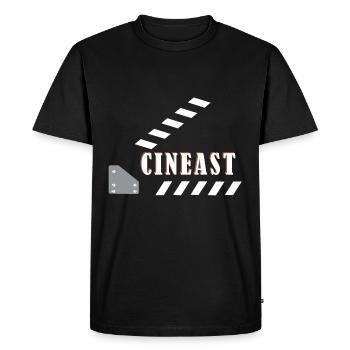 cinéaste - T-shirt Premium bio Homme - noir - Devant - Nico (187cm)