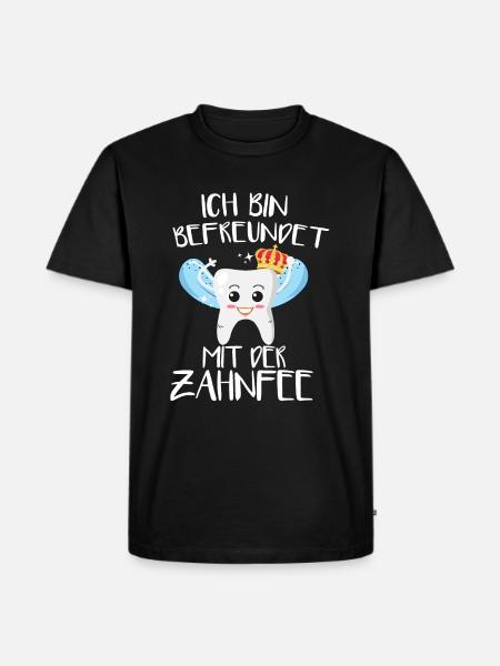 Zahn magisch - Männer Premium Bio T-Shirt - Schwarz