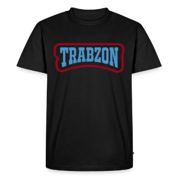 Trabzon Turkey Osmanli gift in Türkiye Izmir - Men's Premium Organic T-Shirt - black - Front - Nico (187cm)