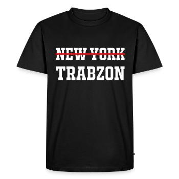 Trabzon Turkey Osmanli gift in Türkiye Izmir - Men's Premium Organic T-Shirt - black - Front - Nico (187cm)