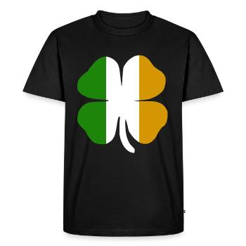 Irlande, Irlande, Dublin, Eire, Ulster - T-shirt Premium bio Homme - noir - Devant - Nico (187cm)