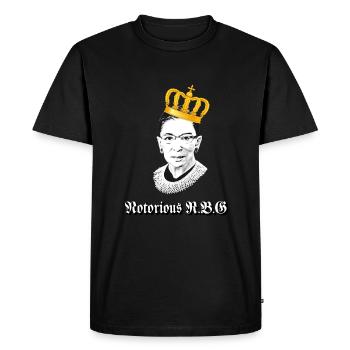 Notorious RBG Ruth Bader Ginsburg - T-shirt Premium bio Homme - noir - Devant - Nico (187cm)