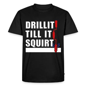 Percer jusqu'à ce qu'il éjecte les vis vis - T-shirt Premium bio Homme - noir - Devant - Nico (187cm)