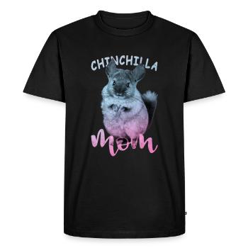 Chinchilla - T-shirt Premium bio Homme - noir - Devant - Nico (187cm)