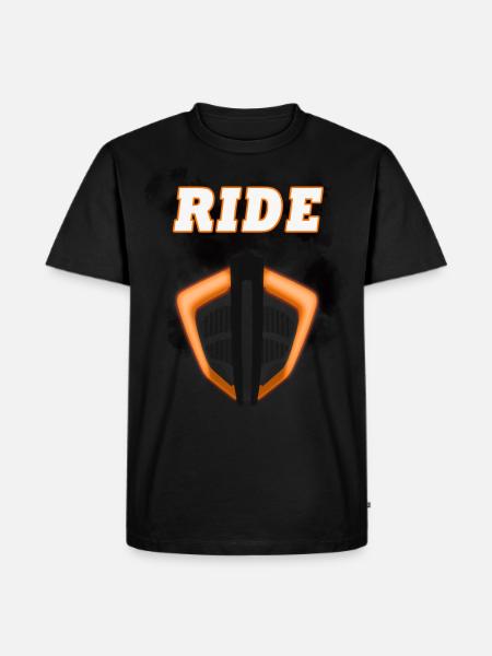RIDE - T-shirt Premium bio Homme - noir