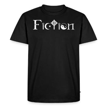 Atheist Agnostic Atheism Skeptic Gift - Men's Premium Organic T-Shirt - black - Front - Nico (187cm)