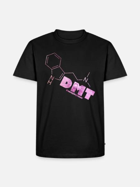 DMT Psychedelic - Männer Premium Bio T-Shirt - Schwarz