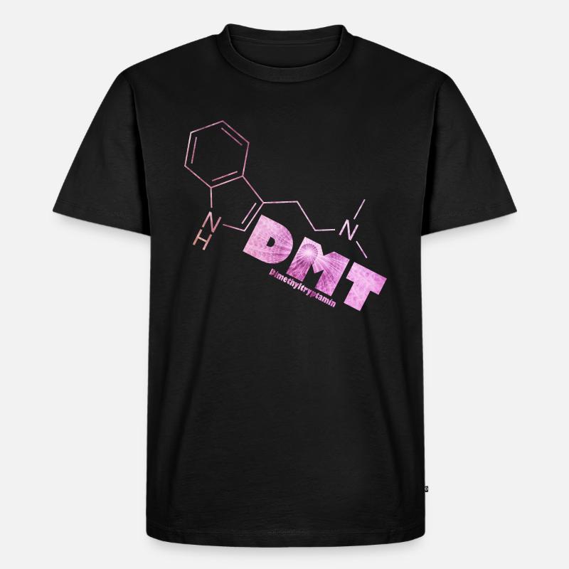 DMT Psychedelic - Männer Premium Bio T-Shirt - Schwarz