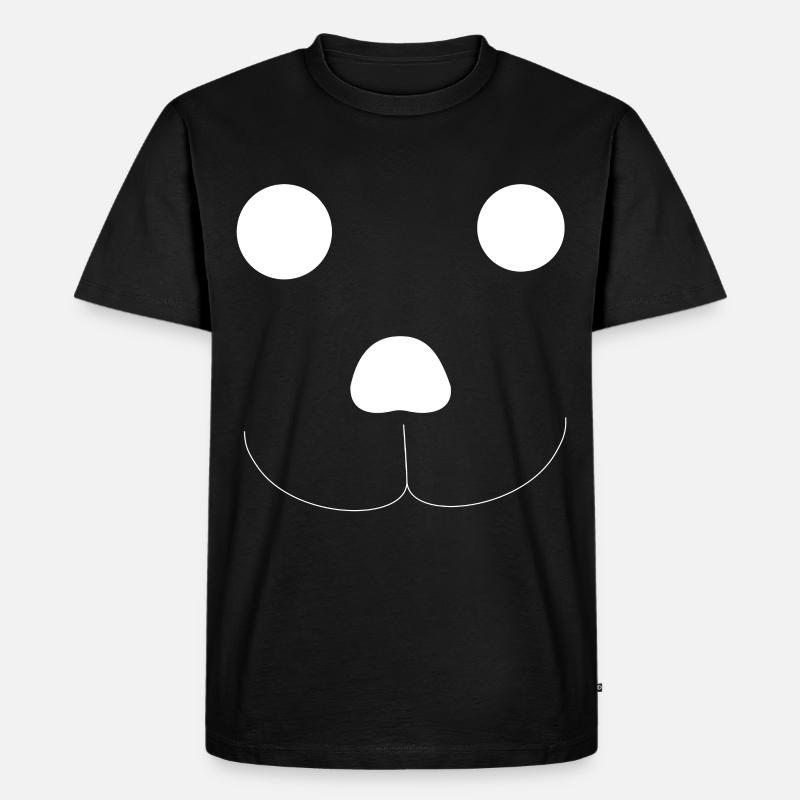 Der Teddybär - Männer Premium Bio T-Shirt - Schwarz