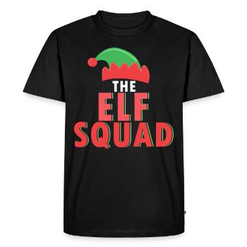Elfe-Squad Elfe Squad ELF Elfe SQUAD - T-shirt Premium bio Homme - noir - Devant - Nico (187cm)