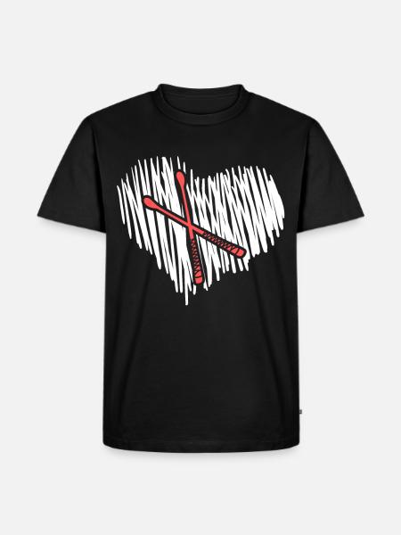 Drumsticks Schlagzeuger Drum sticks - Männer Premium Bio T-Shirt - Schwarz