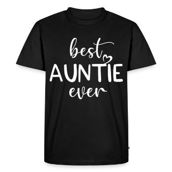 best Auntie ever - T-shirt Premium bio Homme - noir - Devant - Nico (187cm)