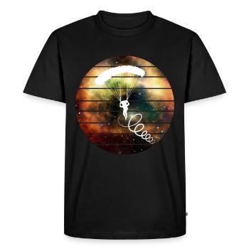 Nice Skydiving Shirt For Skydivers Flying T-shirt - T-shirt Premium bio Homme - noir - Devant - Nico (187cm)