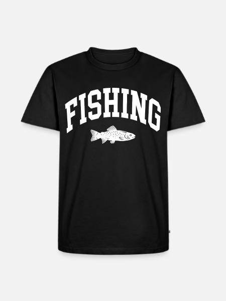 Fishing Fishing Fish - Men's Premium Organic T-Shirt - black