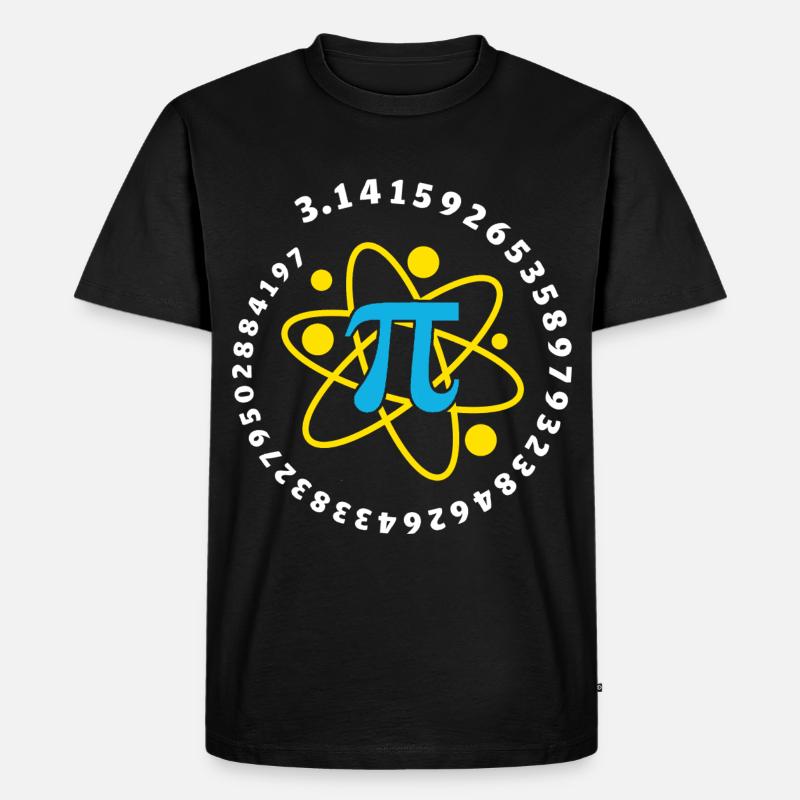 Mathematik - Männer Premium Bio T-Shirt - Schwarz