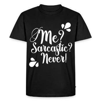 Citation drôle - T-shirt Premium bio Homme - noir - Devant - Nico (187cm)