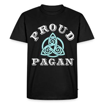 Wiccan Witch Wicca Heidnisch Pagan - Men's Premium Organic T-Shirt - black - Front - Nico (187cm)