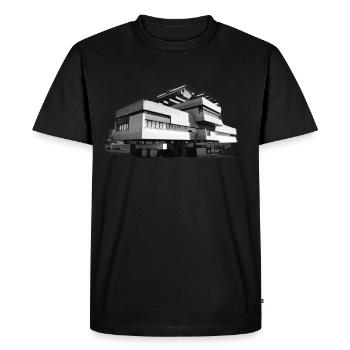 Mairie de Terneuzen - T-shirt Premium bio Homme - noir - Devant - Nico (187cm)