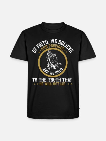 Christian - Men's Premium Organic T-Shirt - black