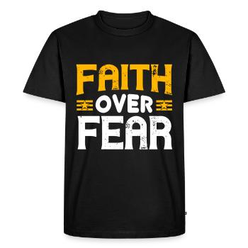 Christian - T-shirt Premium bio Homme - noir - Devant - Nico (187cm)