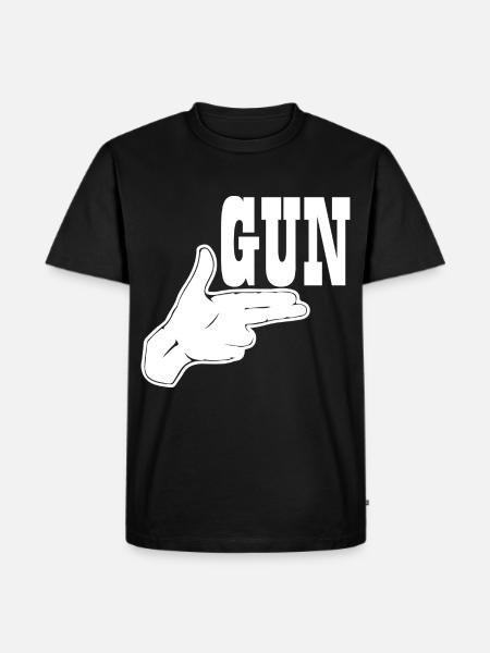 Fusil - T-shirt Premium bio Homme - noir