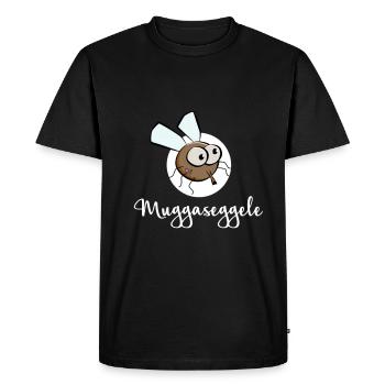 Dialecte souabe de la Muggaseggele Schwabischer - T-shirt Premium bio Homme - noir - Devant - Nico (187cm)
