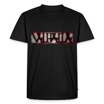 Valhalla - Men's Premium Organic T-Shirt - black - Front - Nico (187cm)