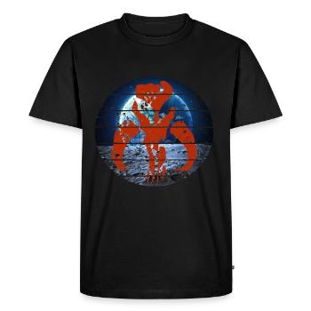 Mandalorien - Chasseur de primes - T-shirt Premium bio Homme - noir - Devant - Nico (187cm)