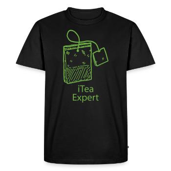 Computer Scientist Funny Saying It Expert Computer - Men's Premium Organic T-Shirt - black - Front - Nico (187cm)