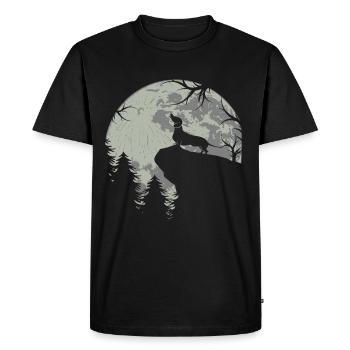 Teckel chien teckel teckel chien - T-shirt Premium bio Homme - noir - Devant - Nico (187cm)