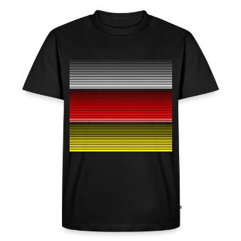 Germany - Men's Premium Organic T-Shirt - black - Front - Nico (187cm)
