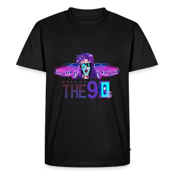 Back to the 90s - Die 90er die besten Jahre - T-shirt Premium bio Homme - noir - Devant - Nico (187cm)