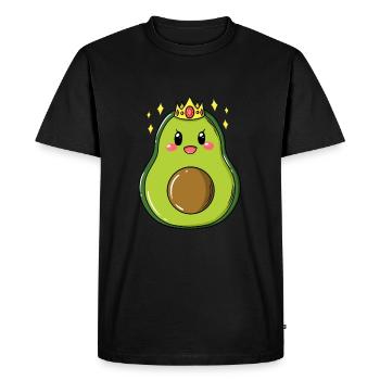 Reine d'avocat Guacamole Guac Vegan - T-shirt Premium bio Homme - noir - Devant - Nico (187cm)