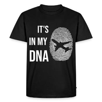 Pilot Aircraft Aviation Aviation Gift - Men's Premium Organic T-Shirt - black - Front - Nico (187cm)