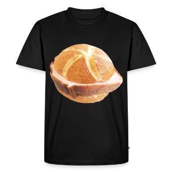 Funny October JGA Team Leberkas Outfit - Men's Premium Organic T-Shirt - black - Front - Nico (187cm)
