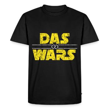 Épouser les guerres mariage - T-shirt Premium bio Homme - noir - Devant - Nico (187cm)