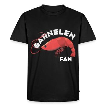 Crevettes crevettes crevettes cadeau aquariophile - T-shirt Premium bio Homme - noir - Devant - Nico (187cm)