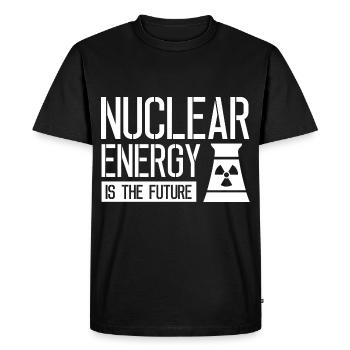 L’énergie nucléaire est l’avenir nucléaire nucléaire - T-shirt Premium bio Homme - noir - Devant - Nico (187cm)