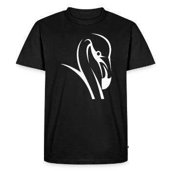 flamingo - T-shirt Premium bio Homme - noir - Devant - Nico (187cm)