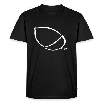 acorn - Men's Premium Organic T-Shirt - black - Front - Nico (187cm)