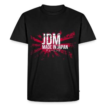 Si un jour la vitesse me tue.. / Paul Walker JDM - T-shirt Premium bio Homme - noir - Devant - Nico (187cm)