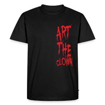 Art The CLown - Men's Premium Organic T-Shirt - black - Front - Nico (187cm)