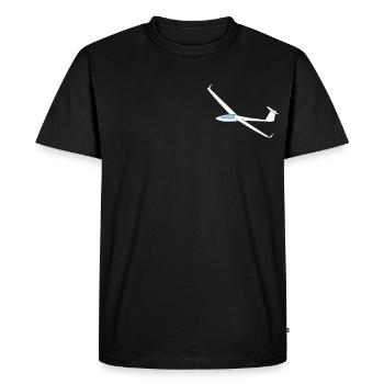 ls8neo glide pilote planeur planeur - T-shirt Premium bio Homme - noir - Devant - Nico (187cm)