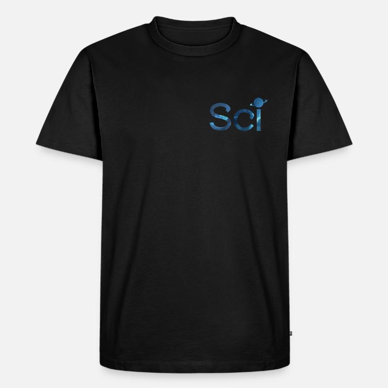 "Sci" Scicraft Server Merchandise - Männer Premium Bio T-Shirt - Schwarz