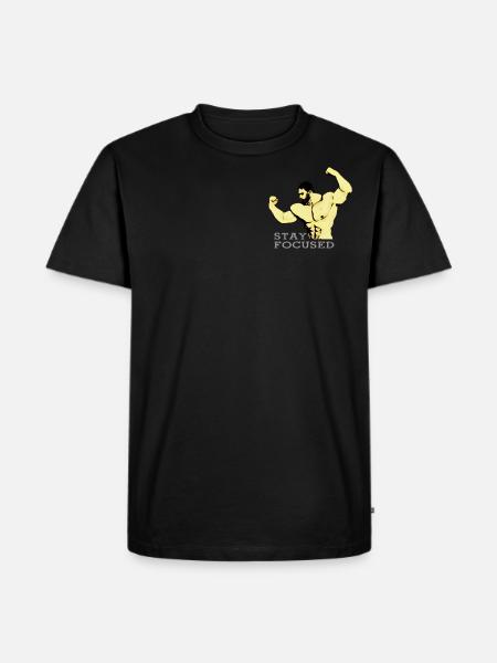 Gym - Men's Premium Organic T-Shirt - black
