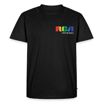 RCA ColorTrak System - T-shirt Premium bio Homme - noir - Devant - Nico (187cm)
