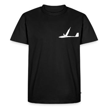 Glider Glider ASW22 Thermik Pilot - Men's Premium Organic T-Shirt - black - Front - Nico (187cm)
