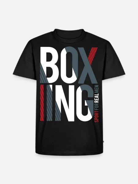 boxe - T-shirt Premium bio Homme - noir