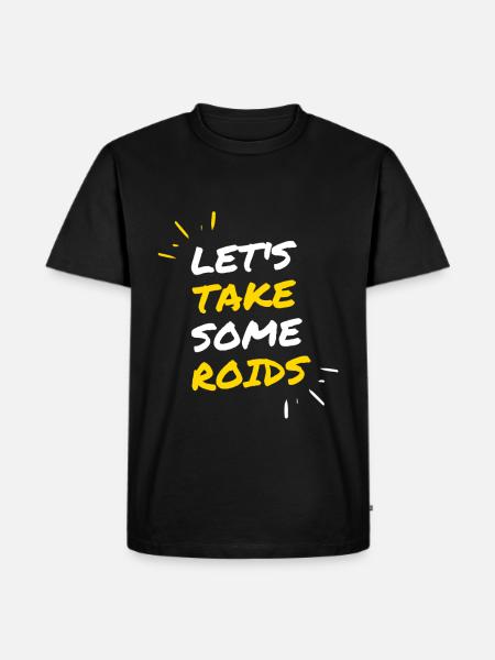 LTSR - Men's Premium Organic T-Shirt - black